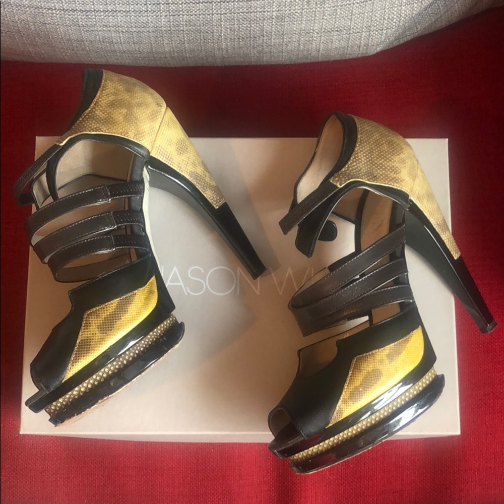 Authentic Jason Wu Platform Heels (It38.5/Us8) - image 3